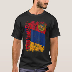Camiseta BANDERA ARMENIA Bandera Grande Vintage ARMENI