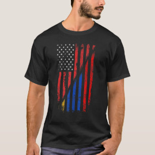Camiseta Bandera Armenia Estadounidense Al Estilo Retro Usa