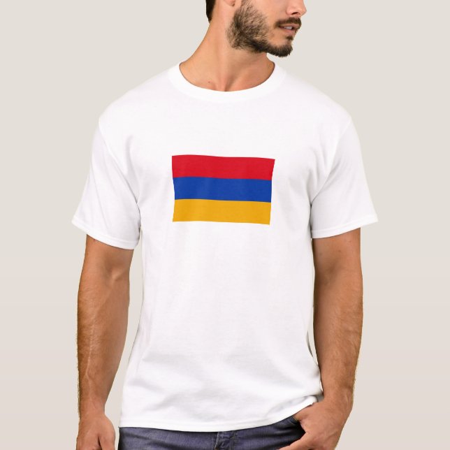 Camiseta Bandera armenia patriótica (Anverso)