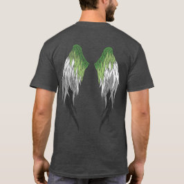Camiseta Bandera Aromántica - Ángel Alas