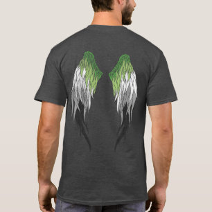 Camiseta Bandera Aromántica - Ángel Alas
