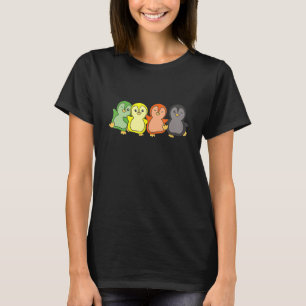 Camiseta Bandera Aromántica Orgullo Gay Mes Lgbtq Pluma Aro