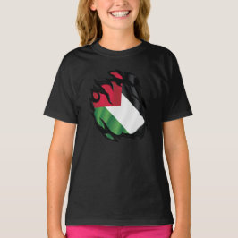 Camiseta Bandera arrancada de Palestina