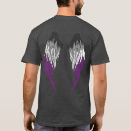 Camiseta Bandera asexual - Ángel Alas