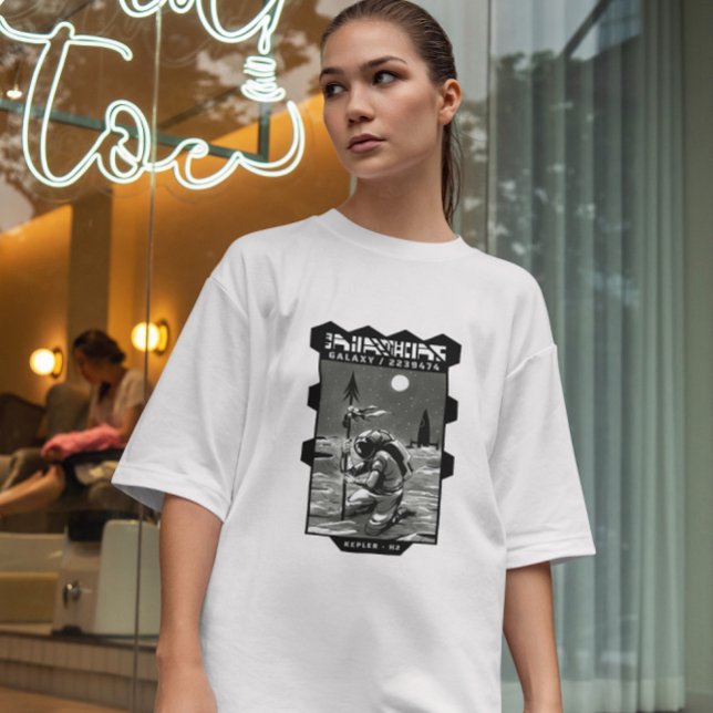 Camiseta Bandera astronauta (Subido por el creador)