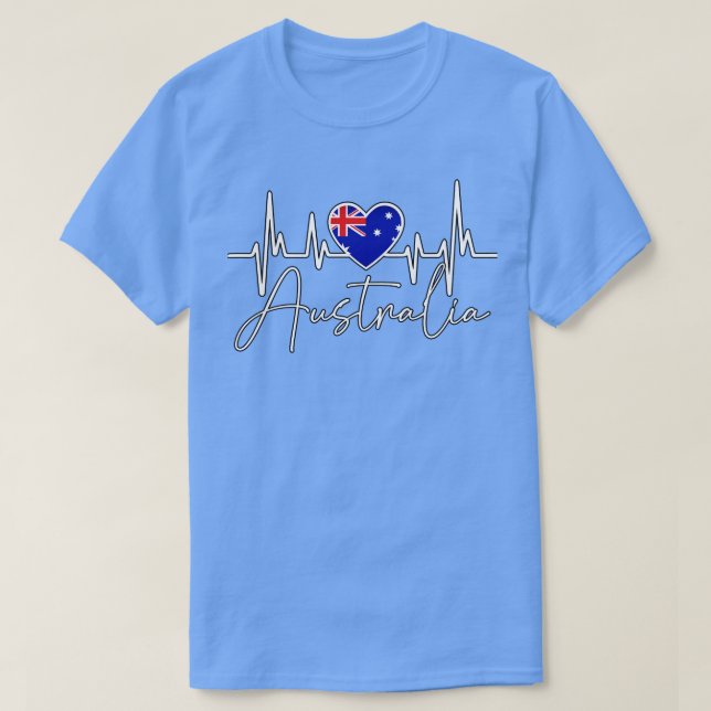 Camiseta bandera australia 4 (Diseño del anverso)
