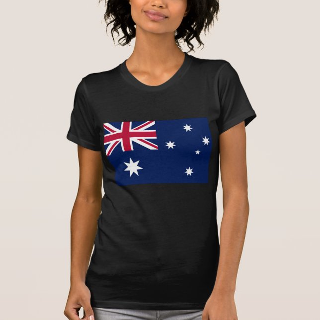 Camiseta Bandera australiana (Anverso)