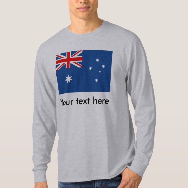 Camiseta Bandera australiana (Anverso)