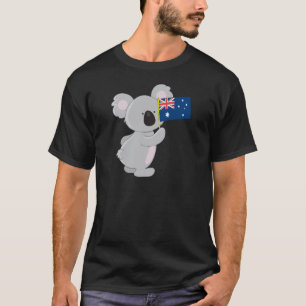 Camiseta Bandera australiana de Koala
