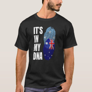 Camiseta Bandera Australiana Y Micronesia Del Patrimonio De