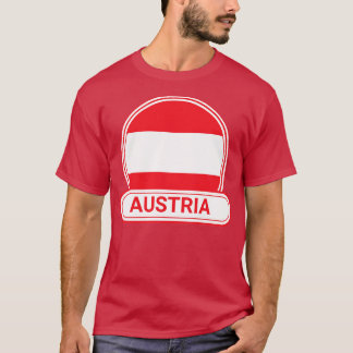 Camiseta Bandera austriaca Austria