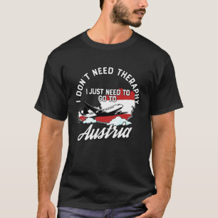 Camiseta Bandera austríaca I Bandera de Austria I Vacacione