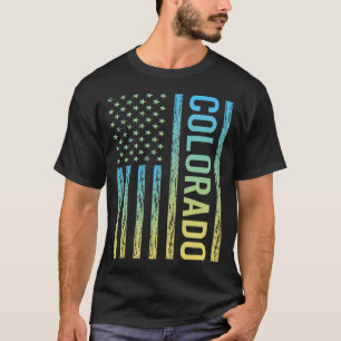 Camiseta Bandera Azul Amarillo - Colorado
