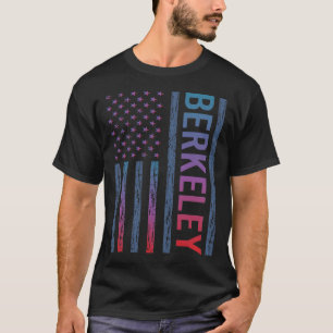 Camiseta Bandera Azul Roja - Berkeley