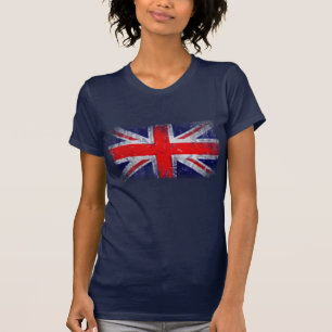 Camiseta Bandera azul y roja de Inglaterra