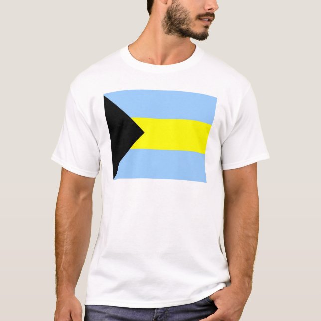 Camiseta Bandera bahamesa (Anverso)
