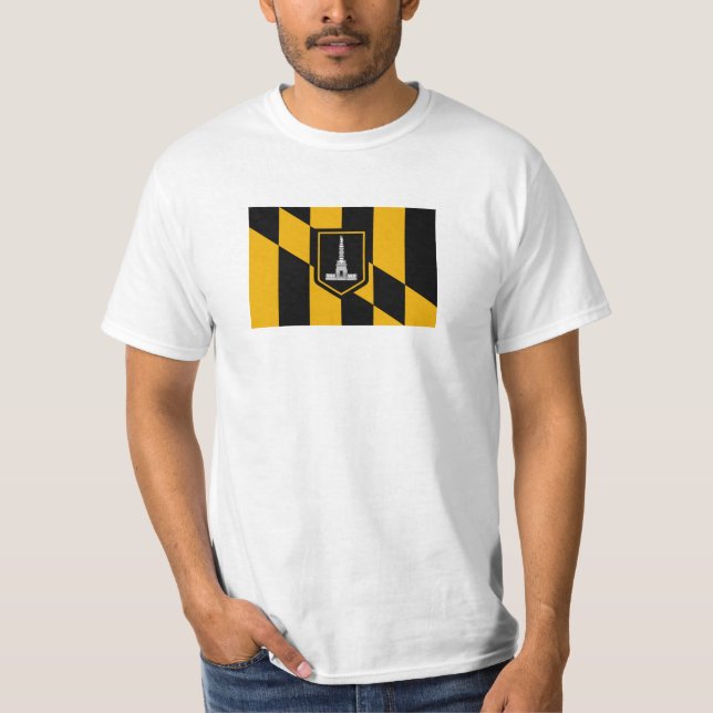 Camiseta Bandera Baltimore (Anverso)