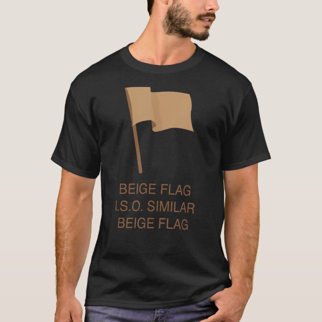 Camiseta Bandera Beige Is.S.O. Bandera Beige Similar (Anverso)