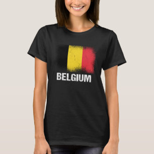 Camiseta Bandera belga Bélgica