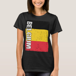 Camiseta Bandera belga Bélgica 1