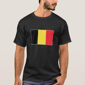 Camiseta Bandera belga encantadora Patriótica Belga Deporti