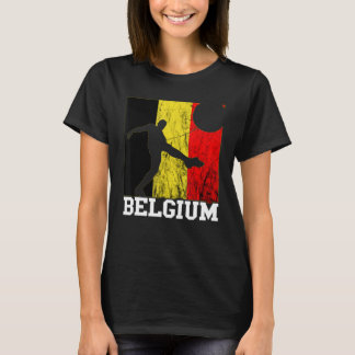Camiseta Bandera belga jugador de fútbol belga belga Belgia