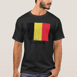 Camiseta Bandera belga Orgullo Bandera Belga