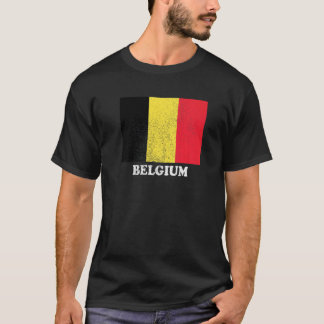 Camiseta Bandera belga Orgullo Bandera Belga