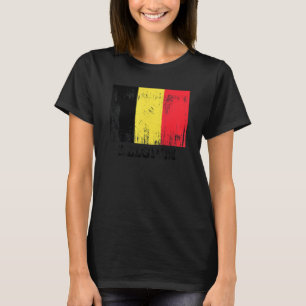 Camiseta Bandera belga Orgullo Bandera Belga