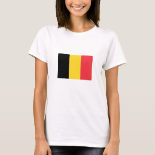 Camiseta Bandera belga patriótica