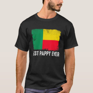 Camiseta Bandera Benín con problemas mejor papa que nunca f