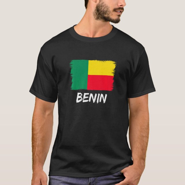 Camiseta Bandera Beninesa Benín (Anverso)
