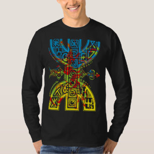 Camiseta Bandera bereber con símbolo Yaz Amazigh Orgulloso