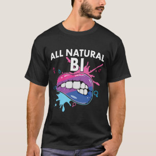 Camiseta Bandera Bi Natural Bisexual Orgullo Arcoiris Bisex