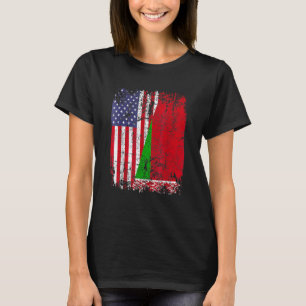 CAMISETA BANDERA BIELORRUSA DE RAÍCES DE MEDIO AMBIENTE