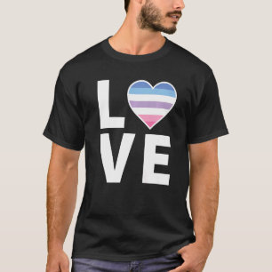 Camiseta Bandera Bigénero De Lgbtq Lgbtqia+ Amor Bigender