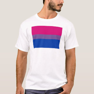 Camiseta Bandera bisexual básica
