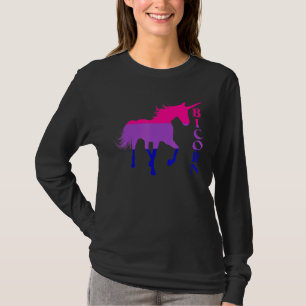 Camiseta Bandera Bisexual Bicornio Unicorn Lgbtq Bisexual A