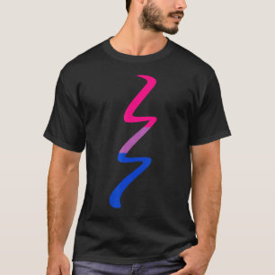 Camiseta Bandera Bisexual Símbolo Raku Reiki Yoga Espiritua
