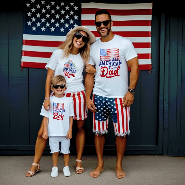 Camiseta Bandera blanca y azul para todos los norteamerican (Subido por el creador)