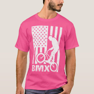Camiseta Bandera Bmx Eeuu Bandera Estadounidense Deportiva