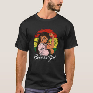 Camiseta Bandera boliviana Chica boliviano