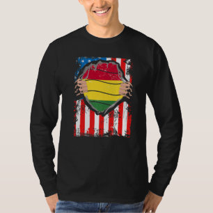 Camiseta Bandera boliviana de Bolivia de un estadounidense