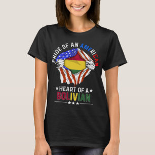 Camiseta Bandera boliviana de Bolivia, país americano extr