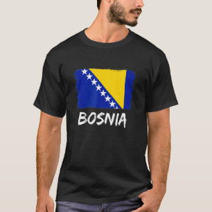Camiseta Bandera bosnia Bosnia y Herzegovina