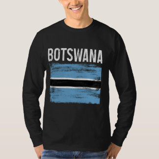 Camiseta Bandera botsuana del orgullo de Botsuana Raíces af