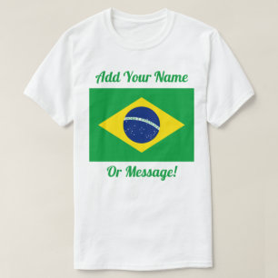 Camiseta Bandera brasileña