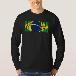 Camiseta Bandera brasileña Jiu-Jitsu 3 BJJ