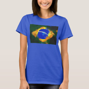 Camiseta Bandera brasilera BR