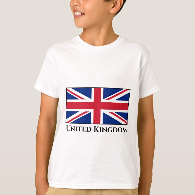 Camiseta Bandera británica (Anverso)